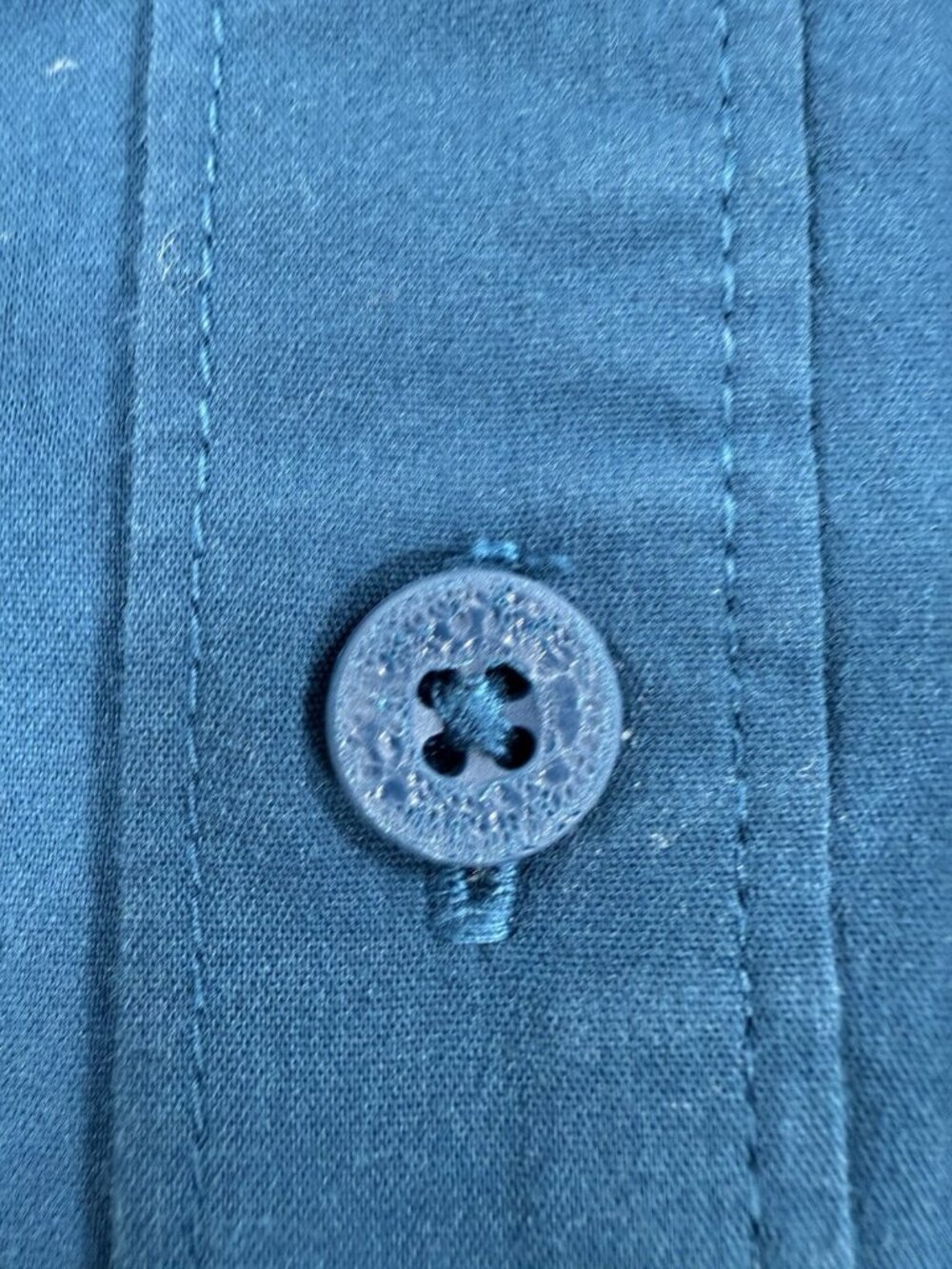Sitka Mens Shop Shirt Short Sleeve Button Up Size 2XL Blue Outdoor Workwear - Picture 15 of 16